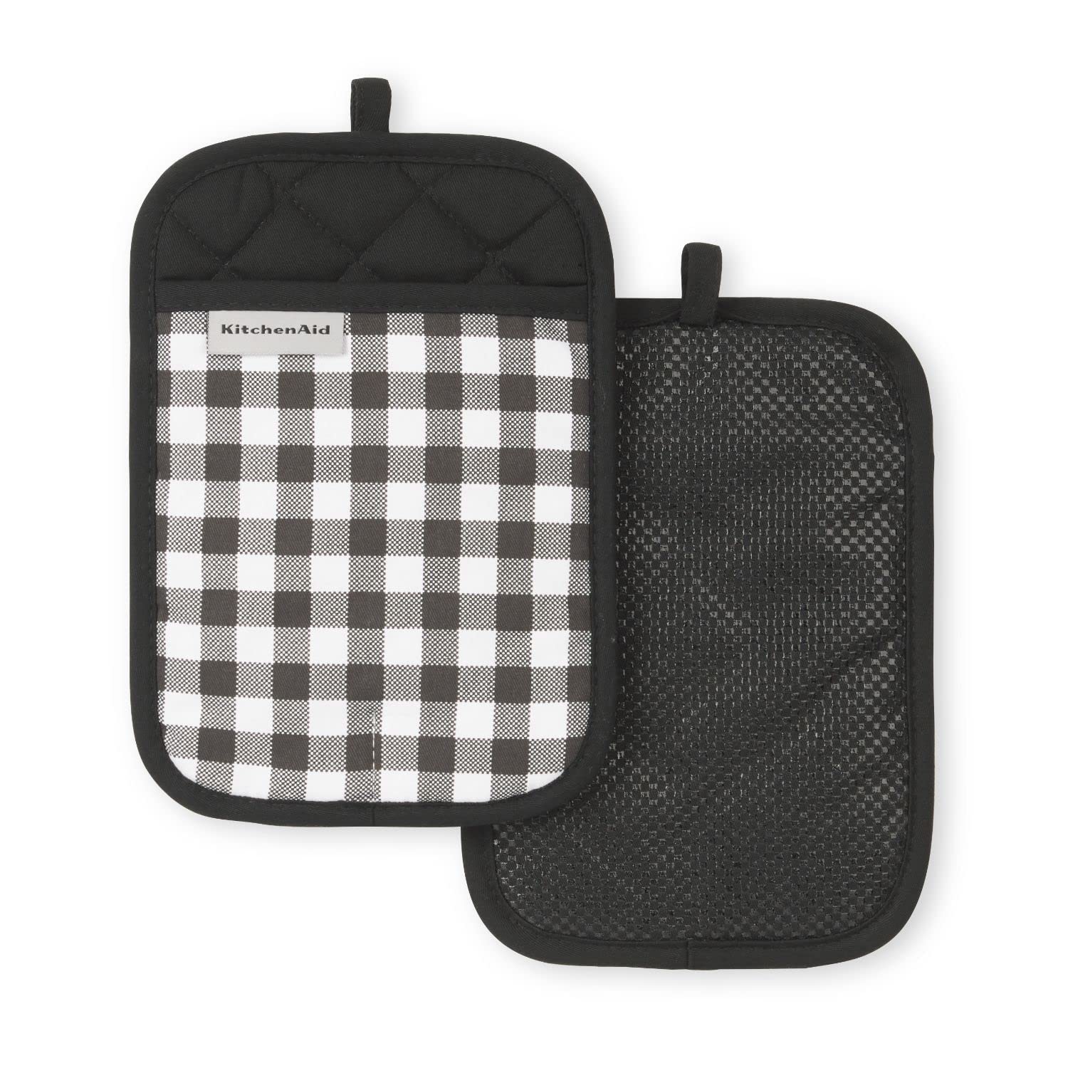 Soporte Para Ollas Kitchenaid Gingham Onyx Black