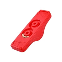 Magideal - Tabla De Equilibrio Para Niños, Tabla Balancín, Tabla De Entrenamiento, Equipo De Entrenamiento De Equilibrio, Tabla Oscilante, Balancín Para Ejercicio En Casa, Interior Y Exterior. Rojo