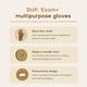 thumbnail image 2 of Guantes de Nitrilo Supmedic 100 uds (M) Trail Tan sin polvo y sin látex, 2 of 7
