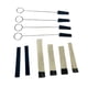 thumbnail image 4 of Piano Mute Blocks Kit Strip Tuning Instruments Treble Felt Wedge Blue, 4 of 5