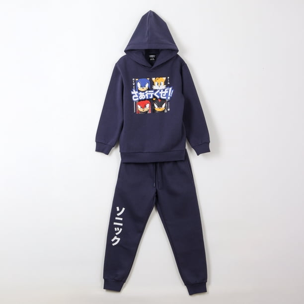 Conjunto Buzo Niño Azul Personajes Sonic