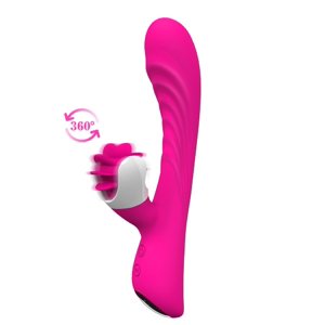 S-Hande - Nymph Vibrador Con Estimulador De Clítoris Rotatorio