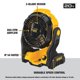 thumbnail image 2 of Ventilador de sitio de trabajo DEWALT 20V MAX inalámbrico portátil Bare Tool DCE512B, 2 of 3