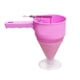 thumbnail image 1 of Dispensador de con soporte para hacer herramientas de cocina dispensador de embudo bolas de pulpo herramientas para hornear postre Takoyaki Waffl Rosado, 1 of 5