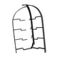 thumbnail image 1 of Soporte Para Bandeja De Pizza, Estante Plegable Para Preparación De Alimentos, Para Restaurantes, Eventos Y Fiestas, 4 Capas, Color Negro, 1 of 5