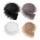 thumbnail image 4 of 4 x Tela de piel sintética Piel esponjosa Disfraz Artesanía Juguete DIY Parches de tela artificial para Gnomo Barba Pelo Sombrero de Papá Noel Zapatos BlancoNegro CaquiGris, 4 of 5