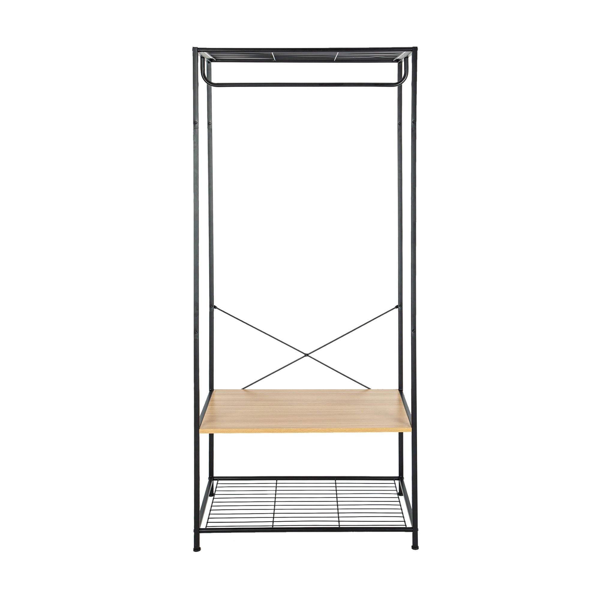 Perchero Closet Abierto Industrial 76.2x50.8x173.5 Cm