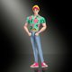 thumbnail image 3 of KPop Demon Hunters Saja Boys Abby Soda Pop Figura 17 cm, 3 of 4