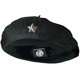 thumbnail image 1 of Boina Che Guevara Store Original de lana negra con forma de estrella plateada, 1 of 2