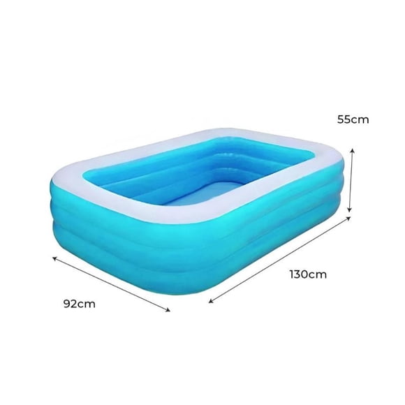 Piscina infantil 130x92x52