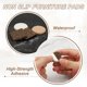 thumbnail image 4 of Uxcell 2 Pulgadas Almohadillas Antideslizantes para Muebles, 4 Piezas Cuadradas de Gomas para Ruedas de Sillas para Suelos de Madera, Marrón, 4 of 6