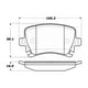 thumbnail image 1 of Pastillas Freno para auto PQPRO 500.11081, 1 of 3