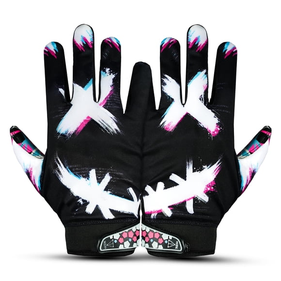 Guantes de fútbol TAQCHA Pro Elite con agarre adherente, adulto talla grande