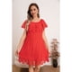 thumbnail image 2 of Vestido Mujer Corto Playero Macramé Salida De Baño Verano 349, 2 of 3