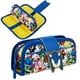 thumbnail image 1 of Estuche para lápices Sonic The Hedgehog 2 en 1 para niños con compartimentos, 1 of 3