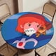 thumbnail image 5 of Nausicaä Del Valle Del Viento theme Fitted Round Tablecloths Elastic Edged Table Covers Waterproof Table Cloth For Kitchen Holiday Party Tables Decor 120cm, 5 of 6