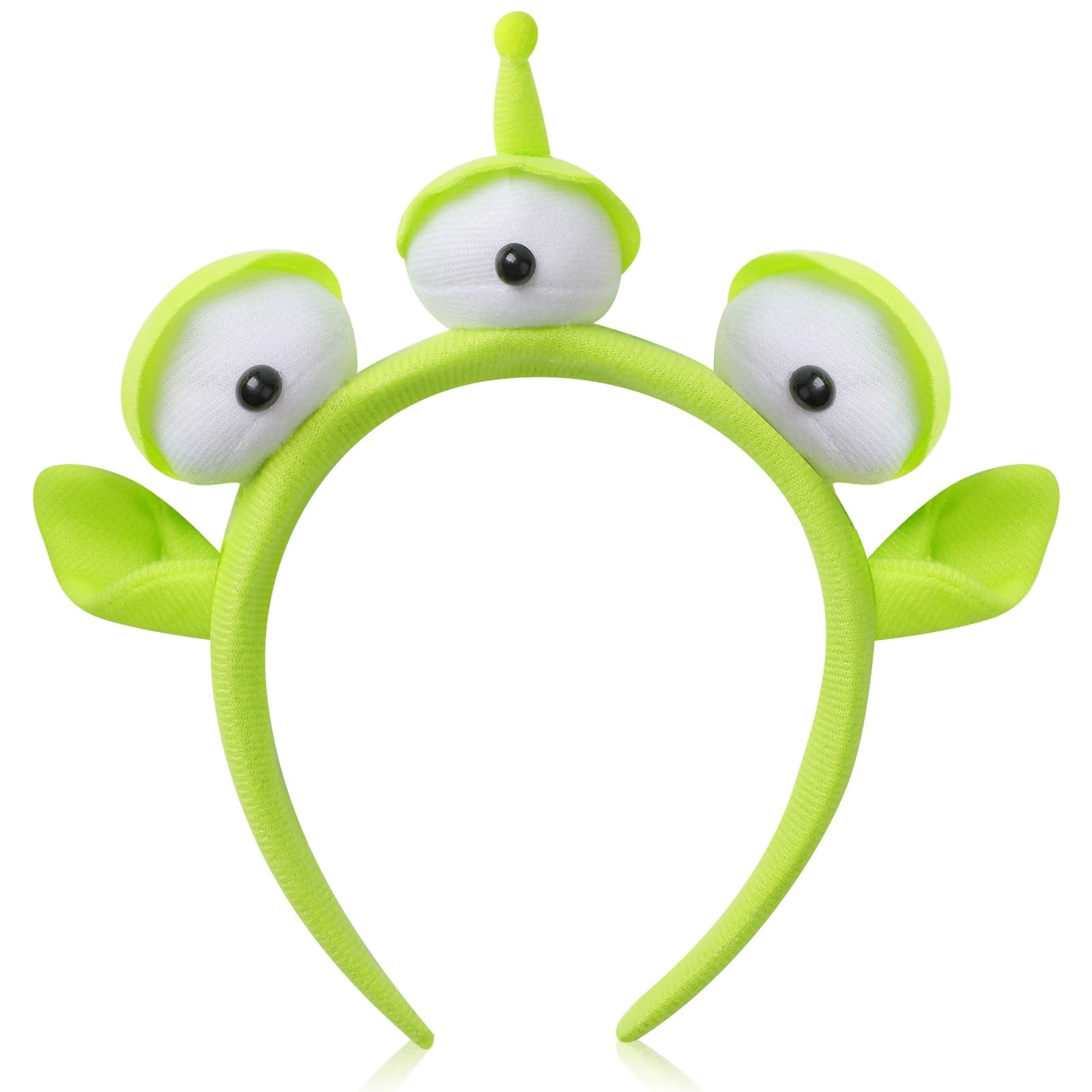 Diadema Pumnao, Monstruo Alienígena De Tres Ojos, Juguete De Peluche Para Halloween