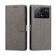 thumbnail image 2 of Funda Cartera de PU para Xiaomi Poco X6 Pro 5G con Tarjetas, Gris, 2 of 6