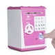 thumbnail image 2 of Hucha de juguete Like Caja fuerte huella digital cajero automático máquina dinero moneda rosa, 2 of 2