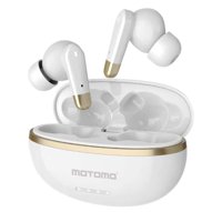 Audifono In Ear Gold Line Anc/Enc Blanco Motomo Auearp72