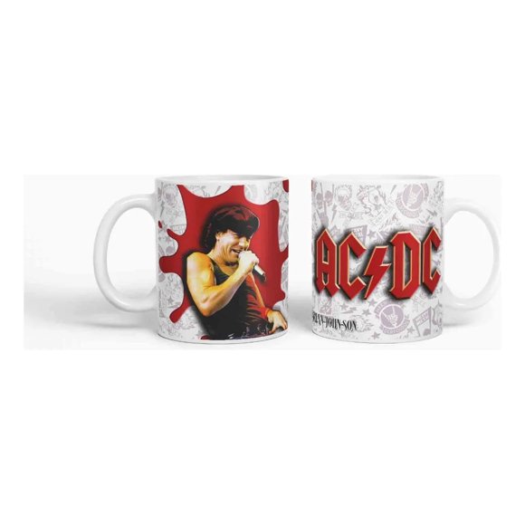 Taza AC/DC Rock Clásico D3