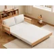 thumbnail image 3 of Sofa Cama 3 Cuerpo Con Alcenamiento 150cm Ancho Madera Hecho Balnco Liso, 3 of 8