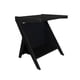 thumbnail image 5 of Mesa Lateral para Sofá Casual Home en Forma de Z con Almacenamiento - Negro, 5 of 9
