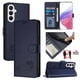 thumbnail image 1 of Funda tipo cartera FOXDOCK para Samsung Galaxy A25 5G con soporte, ranuras, RFID, diseño de gato, 1 of 5
