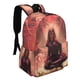 thumbnail image 2 of Bruja Escarlata Wanda Maximoff-theme Backpack, Campus style schoolbag Bookbag with Adjustable Shoulder Straps And Large Zip Compartment, Unisex Travel Bags.42x30x15cm, 2 of 6