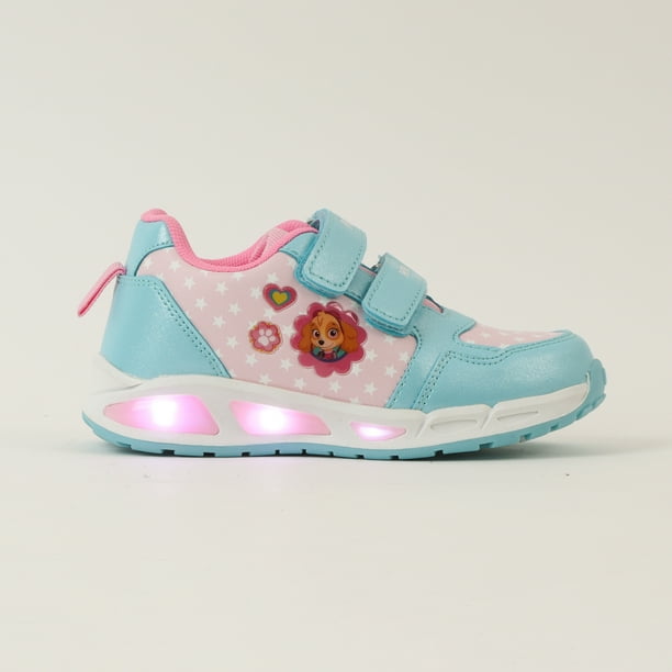 Zapatillas Con Luces Niña Celeste Skye Paw Patrol