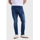 thumbnail image 1 of Jeans Hombre Slim Rotura Azul, 1 of 5