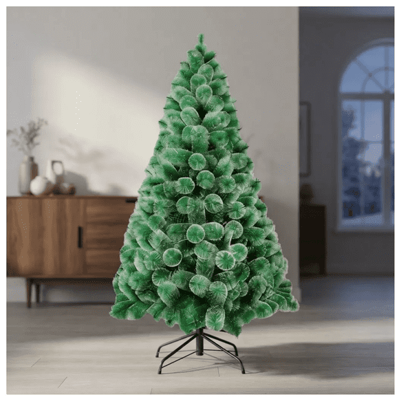 Arbol De Navidad Nevado 180 O 210 Cm Base Metalica Elegir