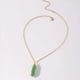 thumbnail image 1 of Handcrafted Hexagon Pendant Necklace - Natural Stone Crystal - Lucky Charm, 1 of 5