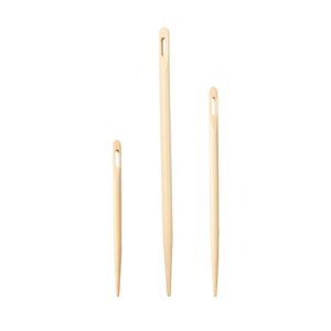 Bothyi - 3 Piezas De Aguja De Tejer Con Ojo Grande Para Hacer Alfombras, Tejer, Tapiz, Sombreros, Bufandas