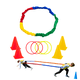 thumbnail image 1 of Juego Cooperativo de Lanzamiento de Aros con Cuerda Elástica para 2 a 4 Jugadores, 1 of 7