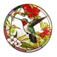 thumbnail image 5 of Etiqueta Engomada De Cristal Del Colibrí Decoración Del Hogar Impermeable Fácil De Instalar Etiqueta De La Ventana Estilo A, 5 of 5