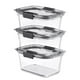 thumbnail image 2 of Set de 3 Contenedores Herméticos Rubbermaid Brilliance 1x473, 2x757 ml, 2 of 4