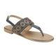 thumbnail image 3 of Sandalia Chalada Mujer Call-27 Negro Plana, 3 of 6