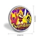 thumbnail image 2 of Thundarr el bárbaro-Theme Round Button Badge: Premium Metal Construction, Ideal for High-End Events 2.8 cm, 2 of 6