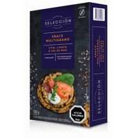 Galletas Saladas Multigrano Con Chía, Linaza Y Sal De Mar Caja 100 G Selección
