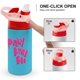 thumbnail image 4 of Pinky Dinky DooBotella de Agua con Tapa Pop Top de Un Toque, Acero Inoxidable, a Prueba de Fugas, para Deportes, Botella Infantil rosa 12 oz, 4 of 6