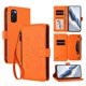 thumbnail image 1 of Funda Cartera Mariposa para [Samsung Galaxy S20] con Soporte y Cremallera Naranja, 1 of 6