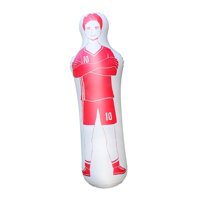Magideal - Muñeco Inflable Multifunción Para Hacer Frente A Los Maniquíes De Taekwondo, Maniquí Para Practicar Boxeo, Karate, Fútbol, Maniquí Para Hacer Frente A , Rojo