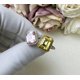 thumbnail image 5 of Anillo de Compromiso Amarillo/rosa de 4 Quilates para Mujer Corte Esmeralda Diamante Simulado Banda de Boda CZ Anillo de Promesa de Boda, 5 of 7