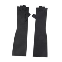 Magideal - Guantes De Compresión Largos, Protección De Manos, Guantes Para Juegos, Guantes Deportivos Transpirables, Guantes Sin Dedos Para Correr, Entrenamiento L 395 Cm X 115 Cm