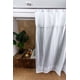 thumbnail image 2 of Pack 2 Cortinas Baño Bordada 180x180 Con Ojales Blanca, 2 of 2