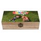 thumbnail image 1 of Kazoops Caja Organizadora de Madera Rústica - Caja Decorativa Multifuncional para Escritorio, Hogar, Oficina, Joyas y Manualidades, 1 of 6