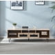 thumbnail image 2 of Rack De Tv Paris 150cm 2 Cajones Minimalista - Cafe Claro, 2 of 3