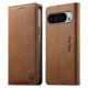 thumbnail image 1 of Funda Billetera de Cuero para [Google Pixel 9 Pro XL], Bloqueo RFID, Tarjetas y Soporte Marrón, 1 of 5