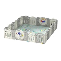 Corral Bebe Armado 199X230Cm Con Accesorios Lubabycas